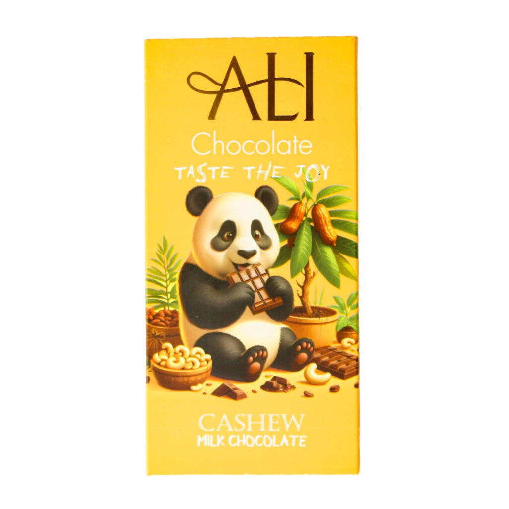 ali chocolate cashew mlk chocolate