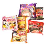 اندومي كوري BULDAK HOT CHICKEN FLAVOR RAMEN - LES NOUILLES PIQUANTES DE CARBONARA