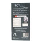ali chocolate taste the joy 70% dark chocolate